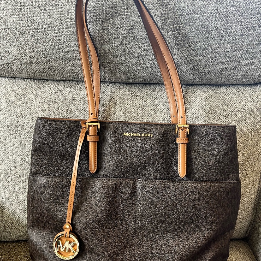 Michael Kors Brown Tote Bag